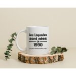 Mug personnalis� - les l�gendes sont n�es en 1990