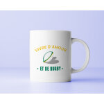 Mug personnalis - passion rugby