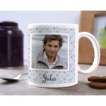 Mug personnalis photo - fleurs
