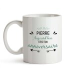Mug personnalis pour un pierre