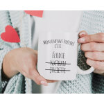 Mug personnalis prnom - enfant prfr