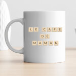 Mug personnalis� - scrabble