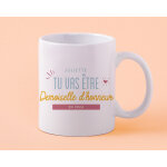 Mug personnalis� - tu vas �tre demoiselle d'honneur