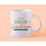 Mug personnalis - tu vas tre grand - pre