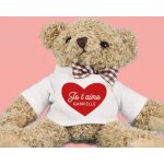 Ourson en peluche personnalisable - je t'aime