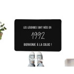 Paillasson message anne 1992