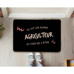 Paillasson personnalis - agriculteur