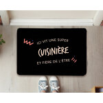 Paillasson personnalis� - cuisini�re