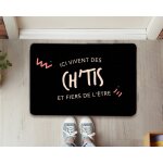 Paillasson personnalis - ici vivent des ch'tis