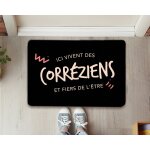Paillasson personnalis - ici vivent des corrziens