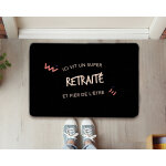 Paillasson personnalis - retrait