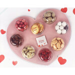 Palette coeur biscuits personnalisable
