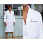 Peignoir brod� homme