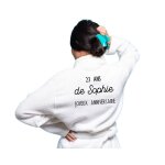Peignoir personnalisable femme 23 ans