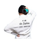 Peignoir personnalisable femme 47 ans
