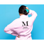 Peignoir personnalis - monogramme