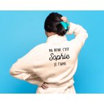 Peignoir personnalis - prnom ou message
