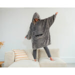 Plaid � capuche personnalis� - pr�nom