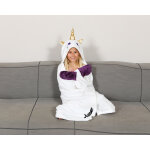 Plaid enfant personnalis� - licorne