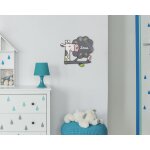 Plaque dcorative personnalisable - girafe