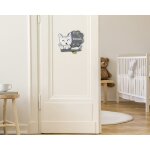 Plaque dcorative personnalisable - renard