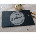 Plateau  fromage en ardoise grav