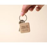 Porte - clés en bois personnalisé - grand mère - veilleuse Porte - clés en bois personnalisé - grand mère - veilleuse