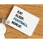 Porte - cls personnalis - message football