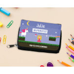 Porte - monnaie personnalisable - collection jeux vido rtro - version fille