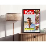 Poster photo personnalis - fausse une de magazine people