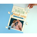 Puzzle personnalisable - tu vas tre grand - pre