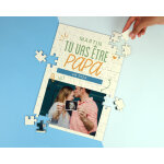 Puzzle personnalisable - tu vas tre papa