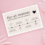 Puzzle personnalis� - ligne de vie