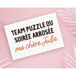 Puzzle personnalis message - 96 pices