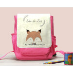 Sac  dos enfant personnalisable - renard