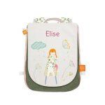 Sac  dos pour enfant personnalis - la fille et le lapin