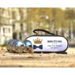 Sacoche de pétanque personnalisée - papa royal Sacoche de pétanque personnalisée - papa royal