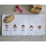 Serviette family circus