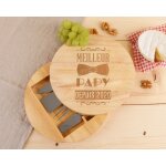 Set à fromage personnalisé en bois - meilleur grand - père Set à fromage personnalisé en bois - meilleur grand - père