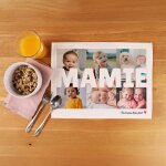 Set de table personnalis - multi photos famille