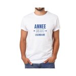 T - shirt blanc homme anne vintage anne 1930