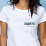 T - shirt femme personnalis - college style
