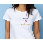 T - shirt femme personnalisé - passion football T - shirt femme personnalisé - passion football