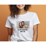 T - shirt femme personnalis - photo