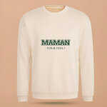 Sweatshirt personnalis� - college style
