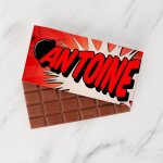 Tablette de chocolat bd personnalise