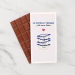 Tablette de chocolat personnalis�e - bols