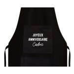 Tablier de cuisine personnalis pour un cedric