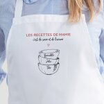 Tablier personnalis� - bols pr�noms famille