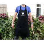 Tablier personnalis� brod� - barbecue